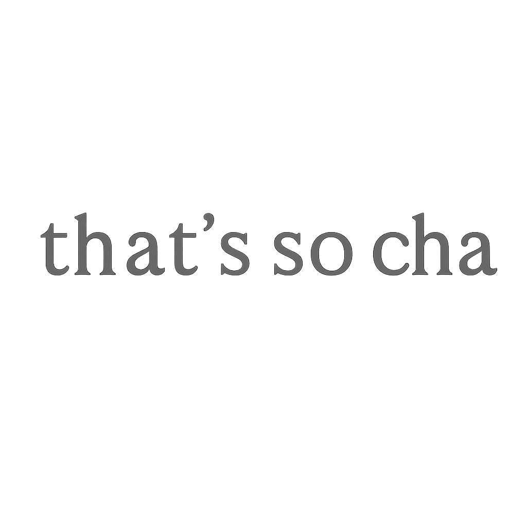 Drink So Cha